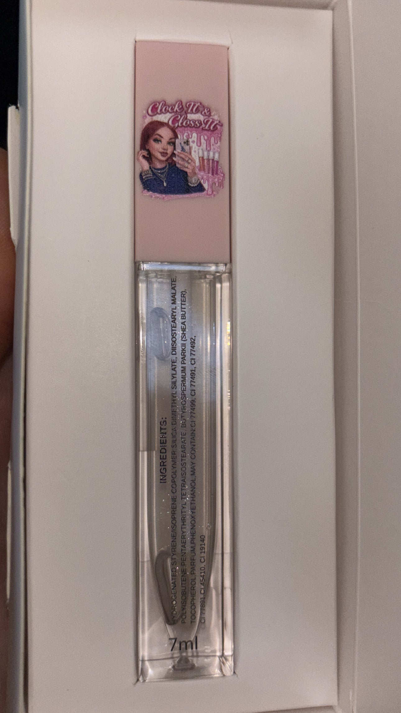 Clock it & Gloss it lipgloss💋