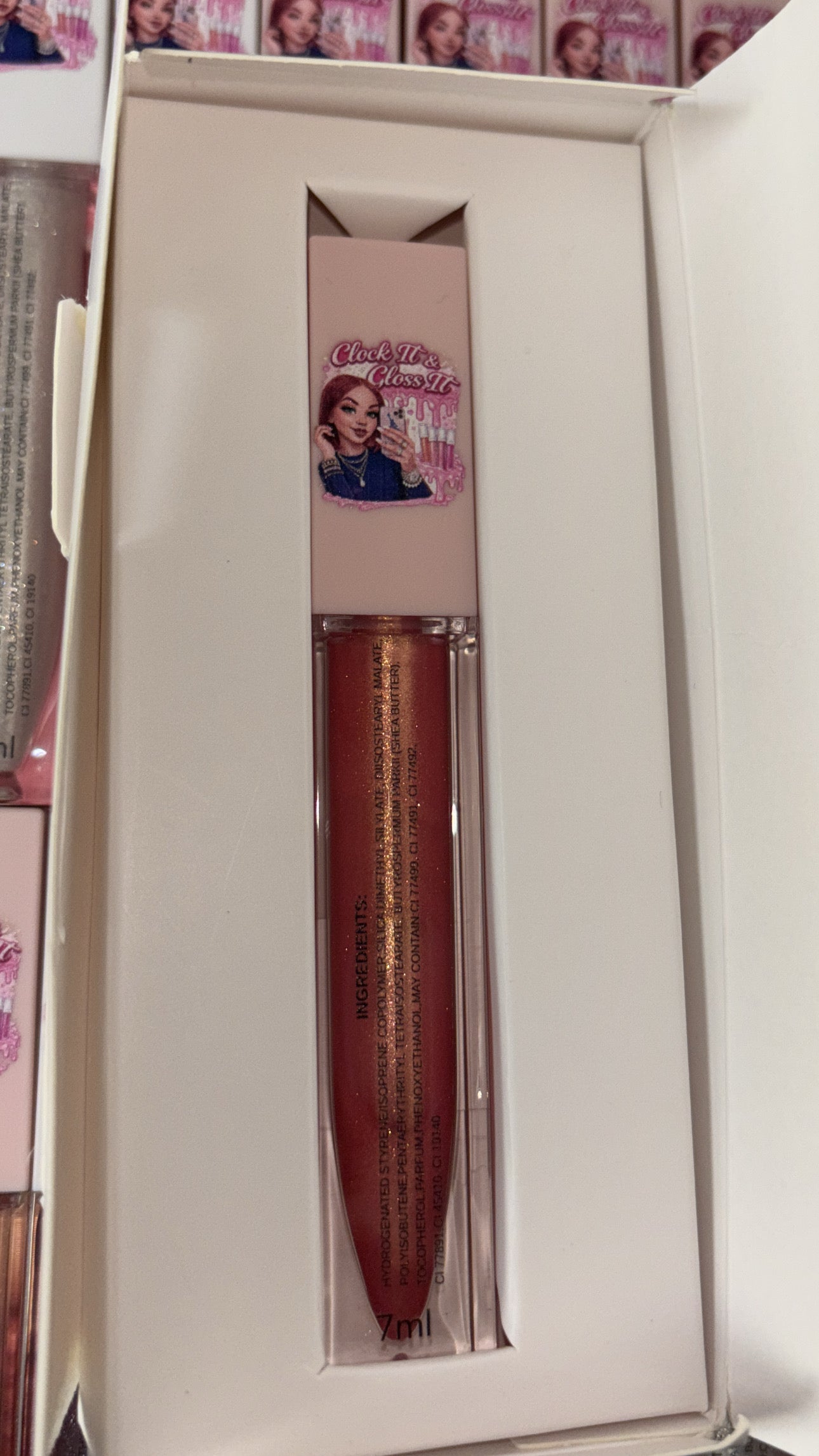 Clock it & Gloss it lipgloss💋